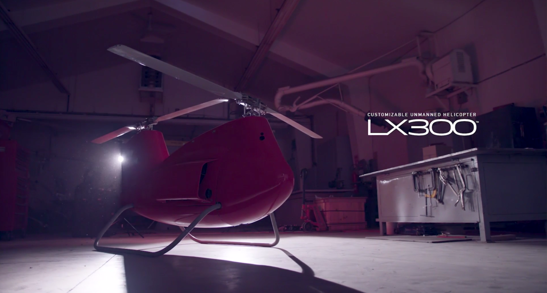 LX300 unmanned helicopter