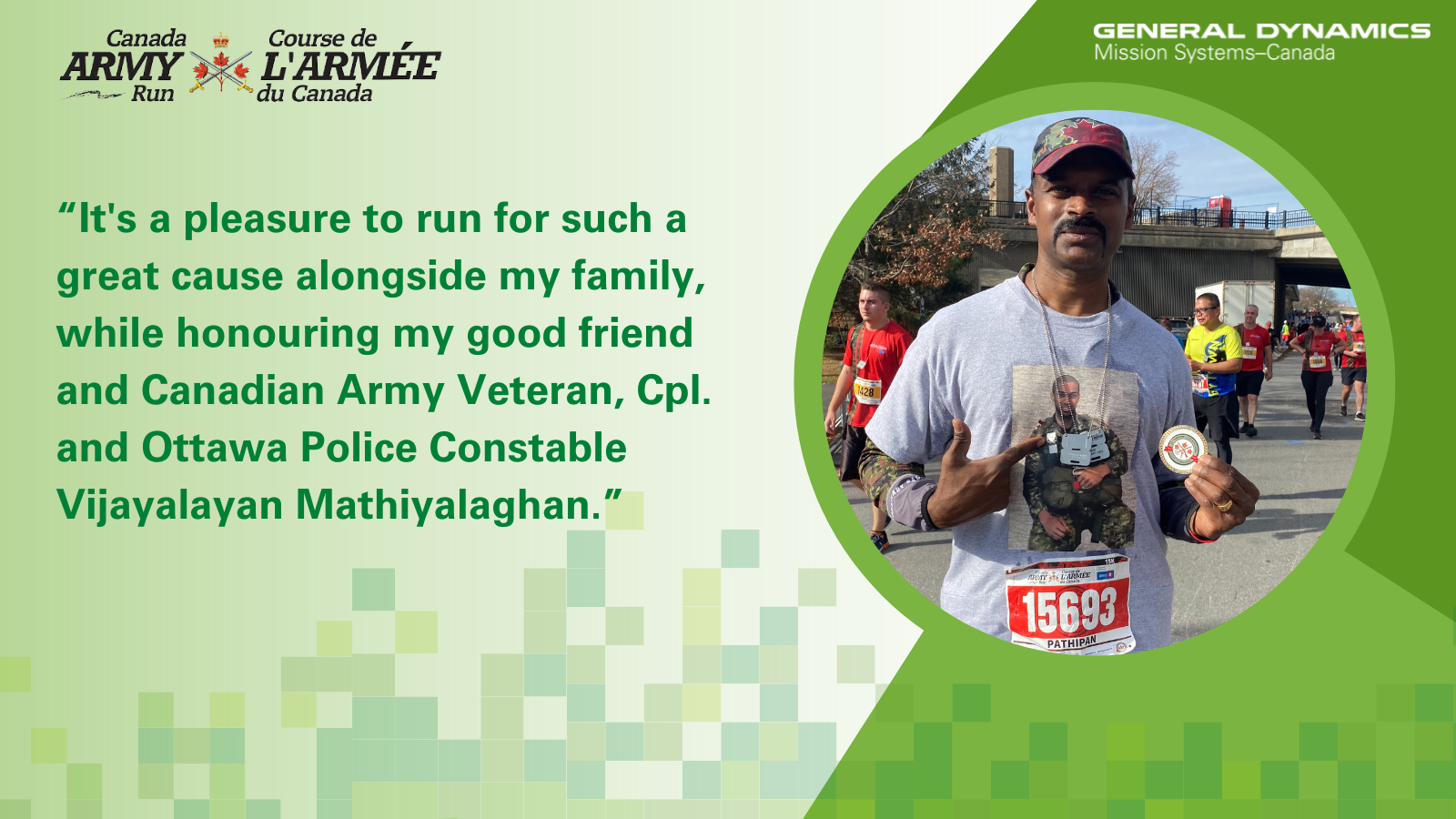 Colleague in athletic gear