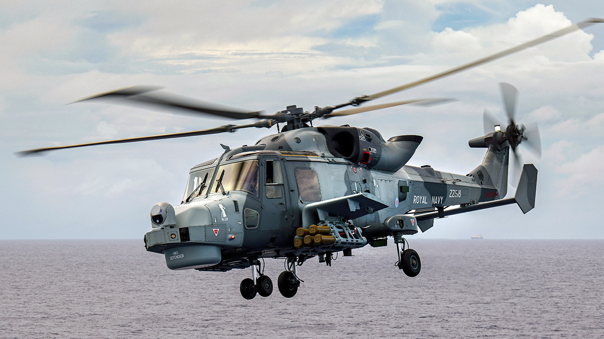 Wildcat equipped with Martlet missiles