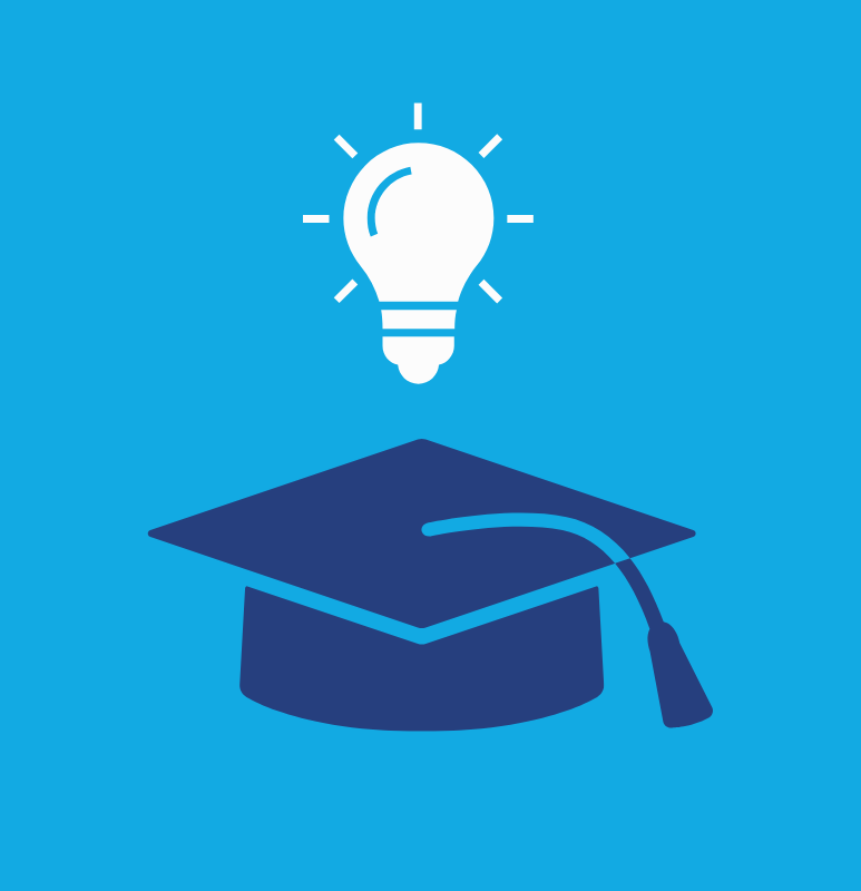 Resume and grad cap.