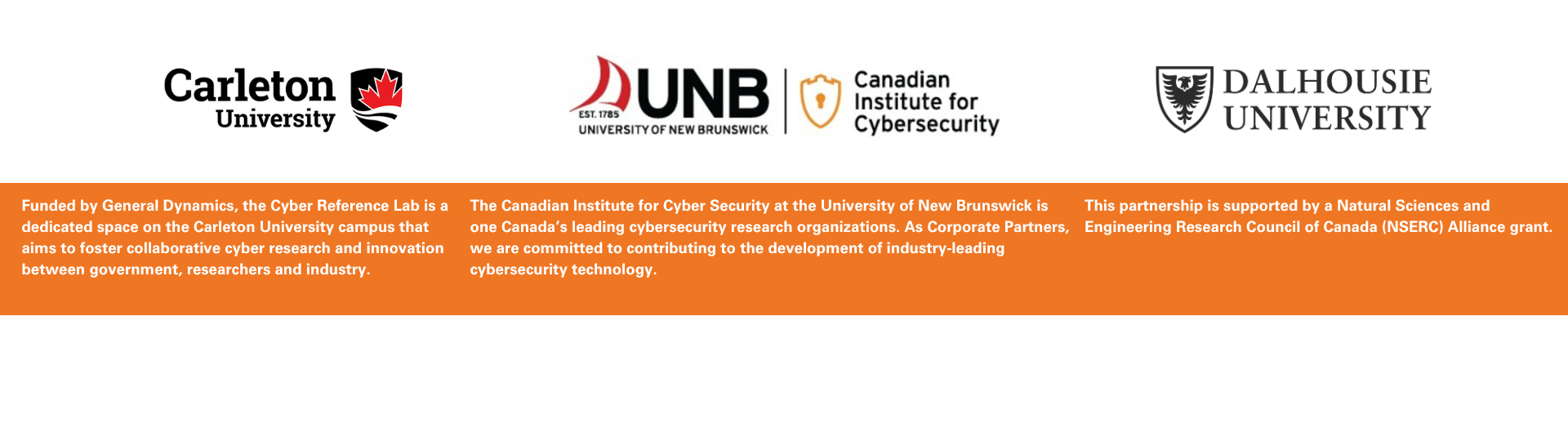 Cyber partnerships graphic. 