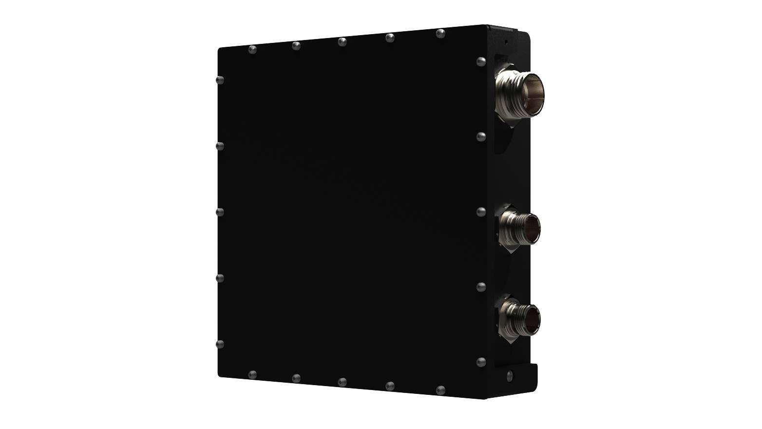 Black box with connectors